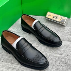#1. Bespoke black leather loafers (sizes available: 40, 41, 42, 43, 44, 45 & 46)