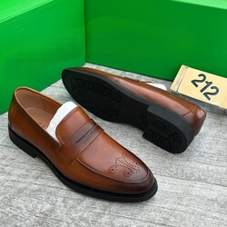 #2. Bespoke brown leather loafers (sizes available: 40, 41, 42, 43, 44, 45 & 46)