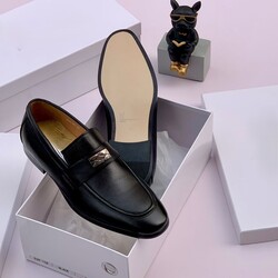 #2. Black leather loafers (sizes available: 40, 41, 42, 43, 44, 45 & 46)